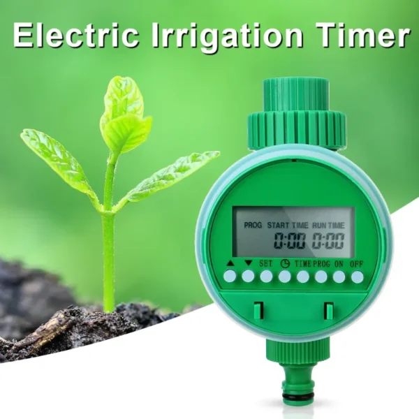 Minuterie d'irrigation automatique.